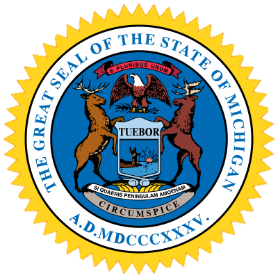 the great seal of the state of Michigan